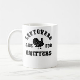 Caneca De Café Dia De Ação De Graças Que A Turquia Saiu Para Quit