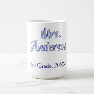 Caneca De Café dia de apreciação dos professores sra anderson rox