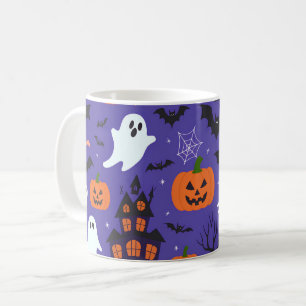 Caneca De Café Dia de as Bruxas engraçado
