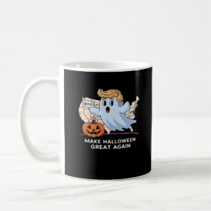 Caneca De Café Dia de as Bruxas engraçado Boo, Pumpkin Trumpkin, 