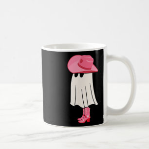 Caneca De Café Dia de as Bruxas engraçado Cowgirl Boo Ghost Cute