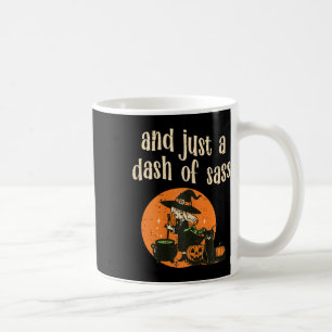 Caneca De Café Dia de as Bruxas engraçado De Bruxas Bonitas Menin