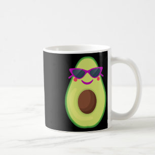 Caneca De Café Dia de as Bruxas engraçado De Figurino Avocado Par