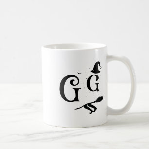 Caneca De Café Dia de as Bruxas engraçado Gg Gráfico de Bruxas de