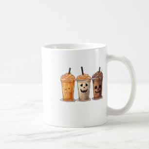 Caneca De Café Dia de as Bruxas engraçado Pumpkin Spice Latão Caf