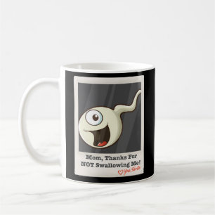 Caneca De Café Dia de as mães 2023 Mãe Obrigados Por Não Me Engol