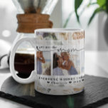 Caneca De Café Dia de as mães | Colagem de Fotografias Floral Trê<br><div class="desc">Essa caneca simples e doce diz "Você é a mãe que todos desejam que eles tenham" em teclas modernas e modernas, com corações encantadores e um lugar para nomes. Lindos primavera florais enquadram suas fotos. Mínimo de três fotos de suas fotos pessoais favoritas para um presente que qualquer um adoraria....</div>