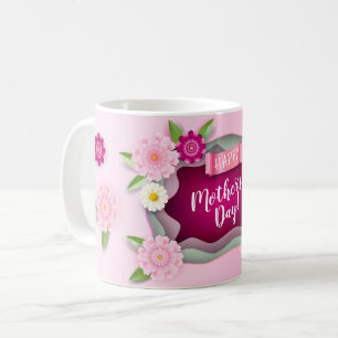 Caneca De Café Dia de as mães - copo-presente Decoração do Orn