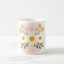 Dia de as mães da Mãe Floral Personalizada
