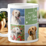 Caneca De Café DIA DE AS MÃES de Colagem de Fotos Personalizada 7<br><div class="desc">Apresentando a nossa caneca da mãe na moda, o presente perfeito para qualquer amante de cachorro! Esta caneca apresenta uma moderna colagem personalizada de fotos e a mensagem personalizada para mostrar seu amor pelo seu amigo peludo. Como mãe de cachorro não há nada melhor do que fazer malabarismo com seu...</div>