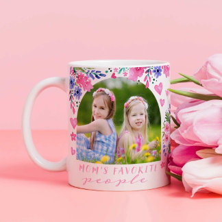 Caneca De Café Dia de as mães de Fotografia do Kid Keepsasasaem W