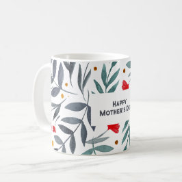 Caneca De Café Dia de as mães de Jardim de Aquarela Magnética