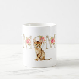 Caneca De Café Dia de as mães de Kitten Bonito