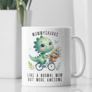 Caneca De Café Dia de as mães Dinossauro Engraçado Presente Para 