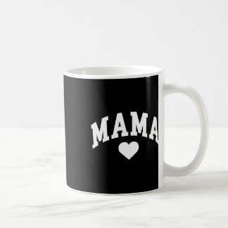 Caneca De Café Dia de as mães do coração da mamãe