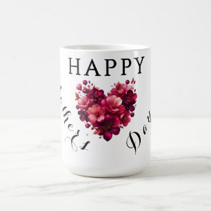 Caneca De Café Dia de as mães Feliz Clássico Coffee Mug
