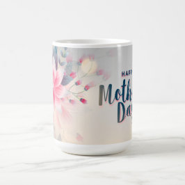 Caneca De Café Dia de as mães Feliz Coffee Mug