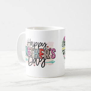 Caneca De Café Dia de as mães Feliz e Bonito para a mamãe