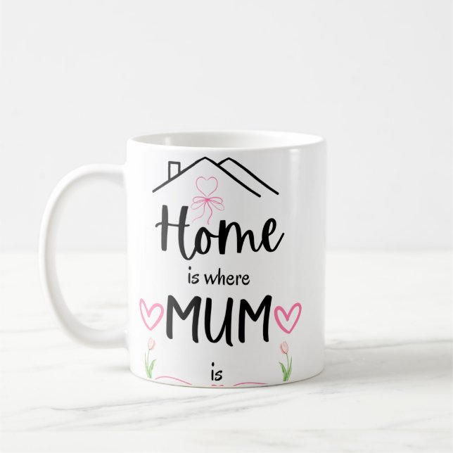 Caneca De Café Dia de as mães Gift (Esquerda)