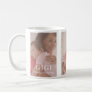 Caneca De Café Dia de as mães Gigi Gigi de Sobreposição