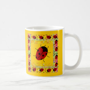Caneca De Café Dia de as mães Ladybug