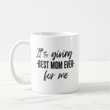 Dia de as mães Melhor Mãe Dotada Coffee Mug