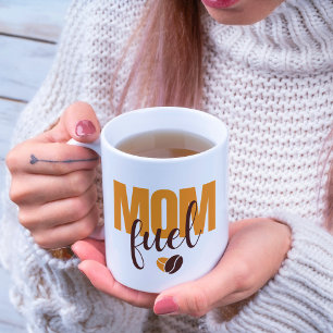 Caneca De Café Dia de as mães moderno Mãe Combustível Cota de Sob