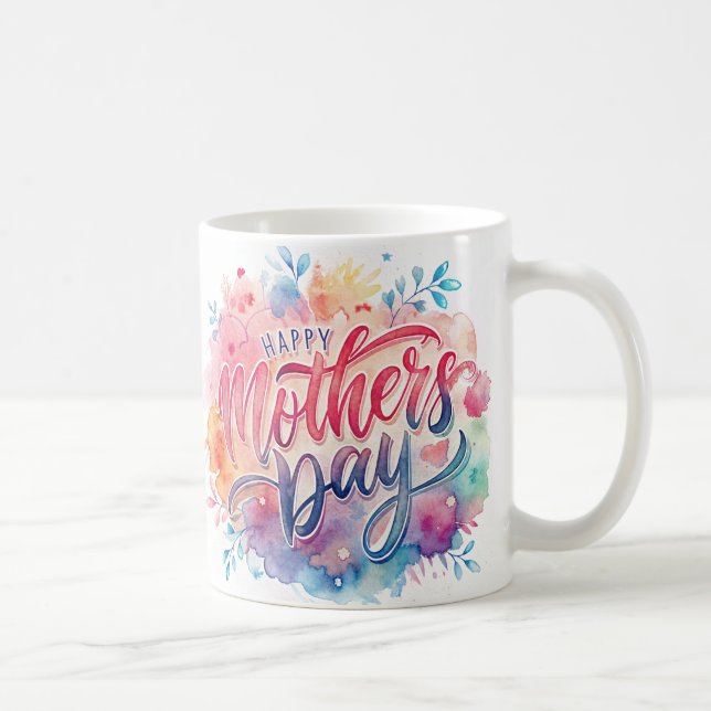 Caneca De Café Dia de as mães Na moda (Direita)