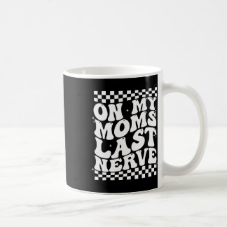 Caneca De Café Dia de as mães Retroativo Nas Minhas Mães Última M