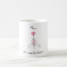Dia de as mães Rosa Mug