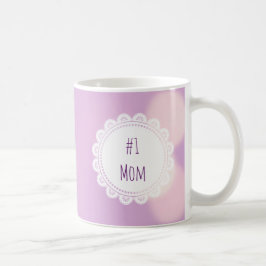 Caneca De Café Dia de as mães Roxo 1 Mãe