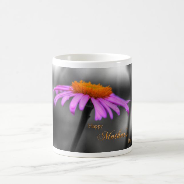 Caneca De Café Dia de as mães Roxo e Conversor Laranja (Centro)