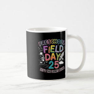 Caneca De Café Dia de Campo da Pré-Escola 2025 Que os Jogos Comec