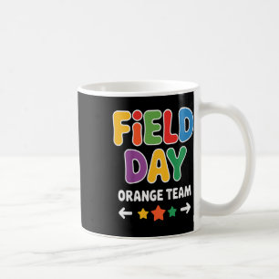 Caneca De Café Dia de Campo dos Meninos Laranja Equipe Professor