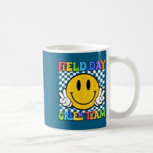 Caneca De Café Dia de campo equipe verde engraçado para professor