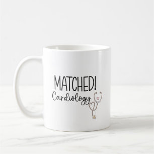 Caneca De Café Dia de Correspondência de Residência em Cardiologi