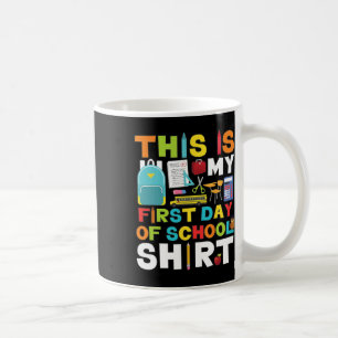 Caneca De Café Dia De Escola Meninos Meninas De Volta à Escola 