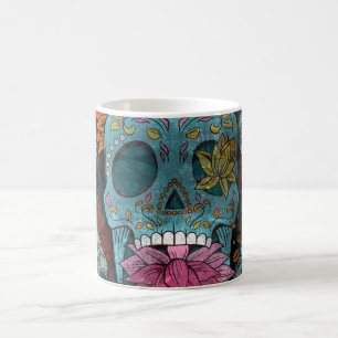 Caneca De Café Dia de Los Muertos