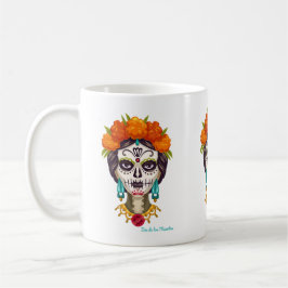 Caneca De Café Dia de Los Muertos Catrina