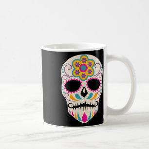 Caneca De Café Dia De Los Muertos Sugar Crânio Espanhol Dia Do Mo