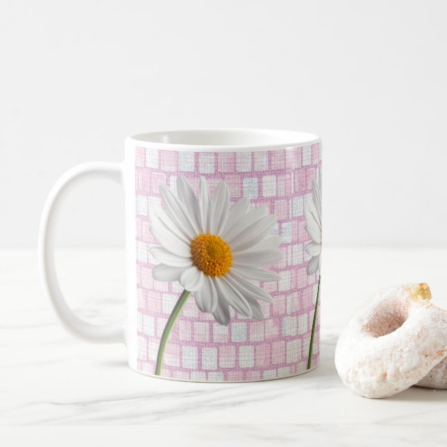 Caneca De Café Dia de os namorados (Com Donut)