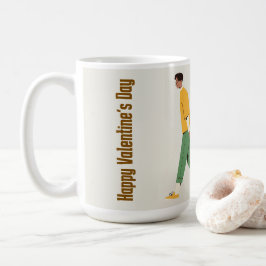 Caneca De Café Dia de os namorados Casal