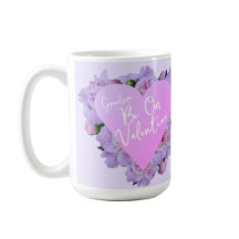 Dia de os namorados Coração Flores Rosa Púrpura El