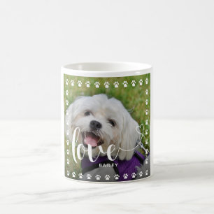Caneca De Café Dia de os namorados De Puppy Pet Puppy Cão Foto
