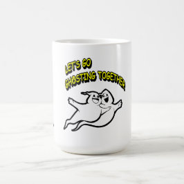 Caneca De Café Dia de os namorados Halloween Juntando Mug