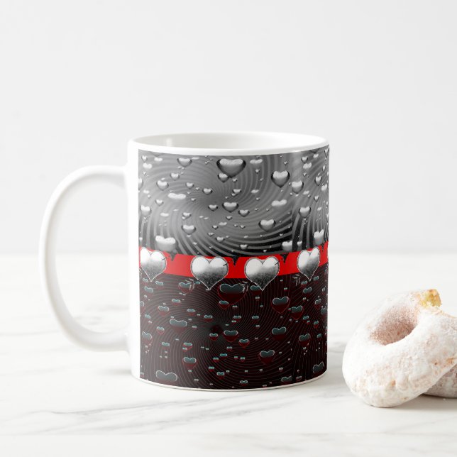 Caneca De Café Dia de os namorados Mug (Com Donut)