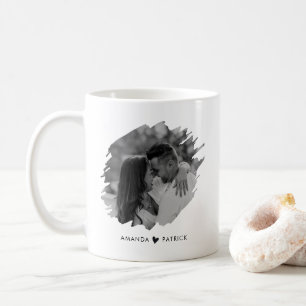 Caneca De Café Dia de os namorados personalizado Casal de fotos m