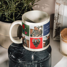 Dia de os namorados Personalizado de Colagem de Fo