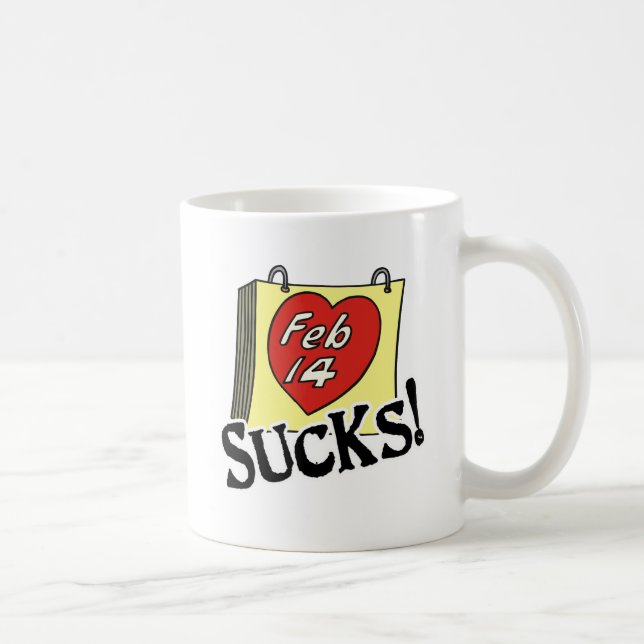 Caneca De Café Dia de os namorados Sugado (Direita)