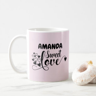Caneca De Café Dia de os namorados Sweet Love Heart Mug